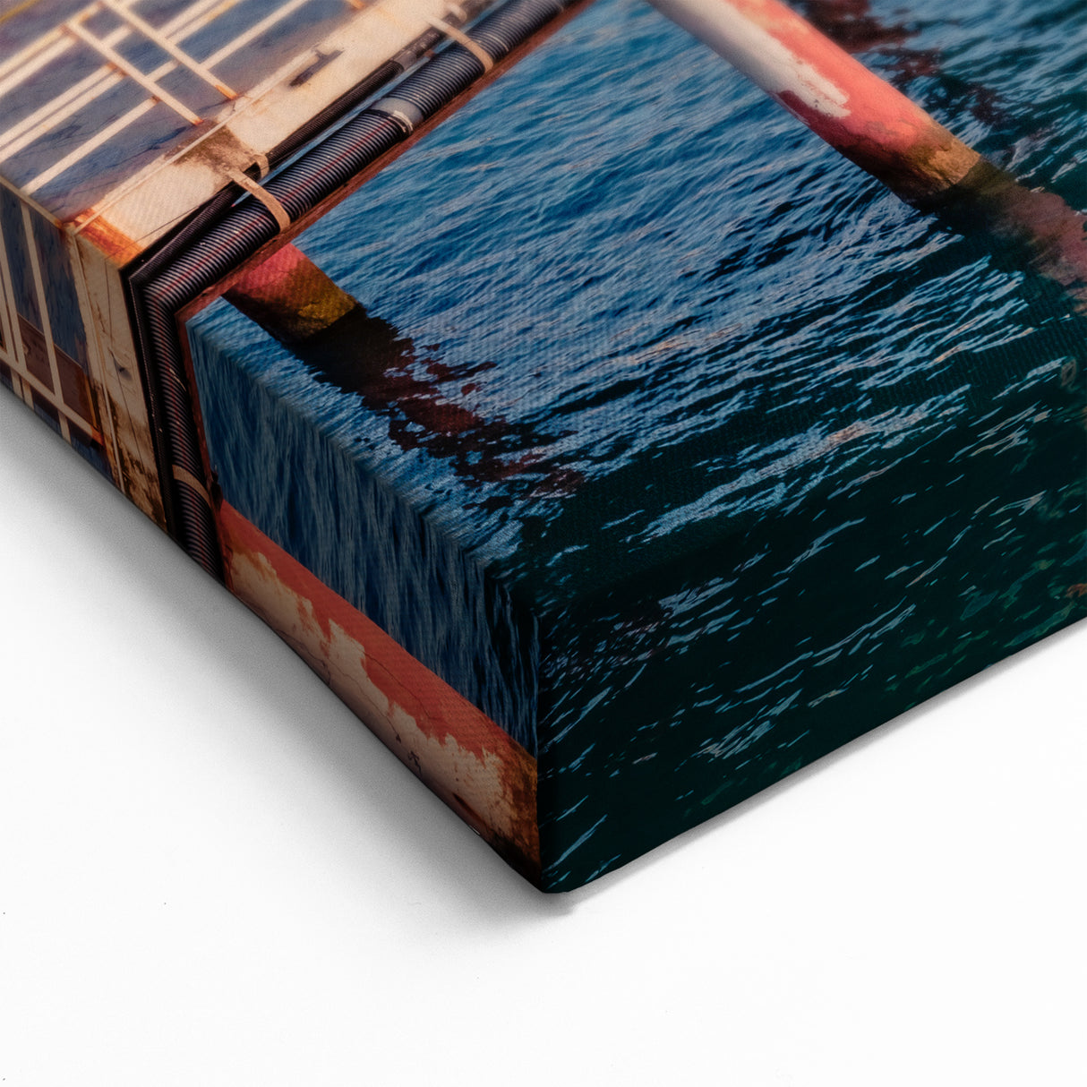 Albania Wall Art - Sunset Cityscape Albania Photography Canvas