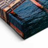 Albania Wall Art - Sunset Cityscape Albania Photography Canvas