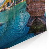 Scenic Albania Art - Historic Stone Bridge Albania Landscape Print