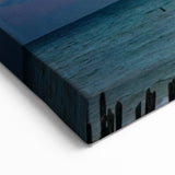 Yucatan Canvas Art - Scenic Yucatan Peninsula Decor at Dusk Beach