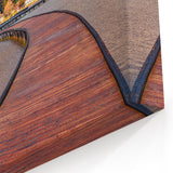 Albania Wall Art - Scenic Albania Travel Poster of Sunset Waters