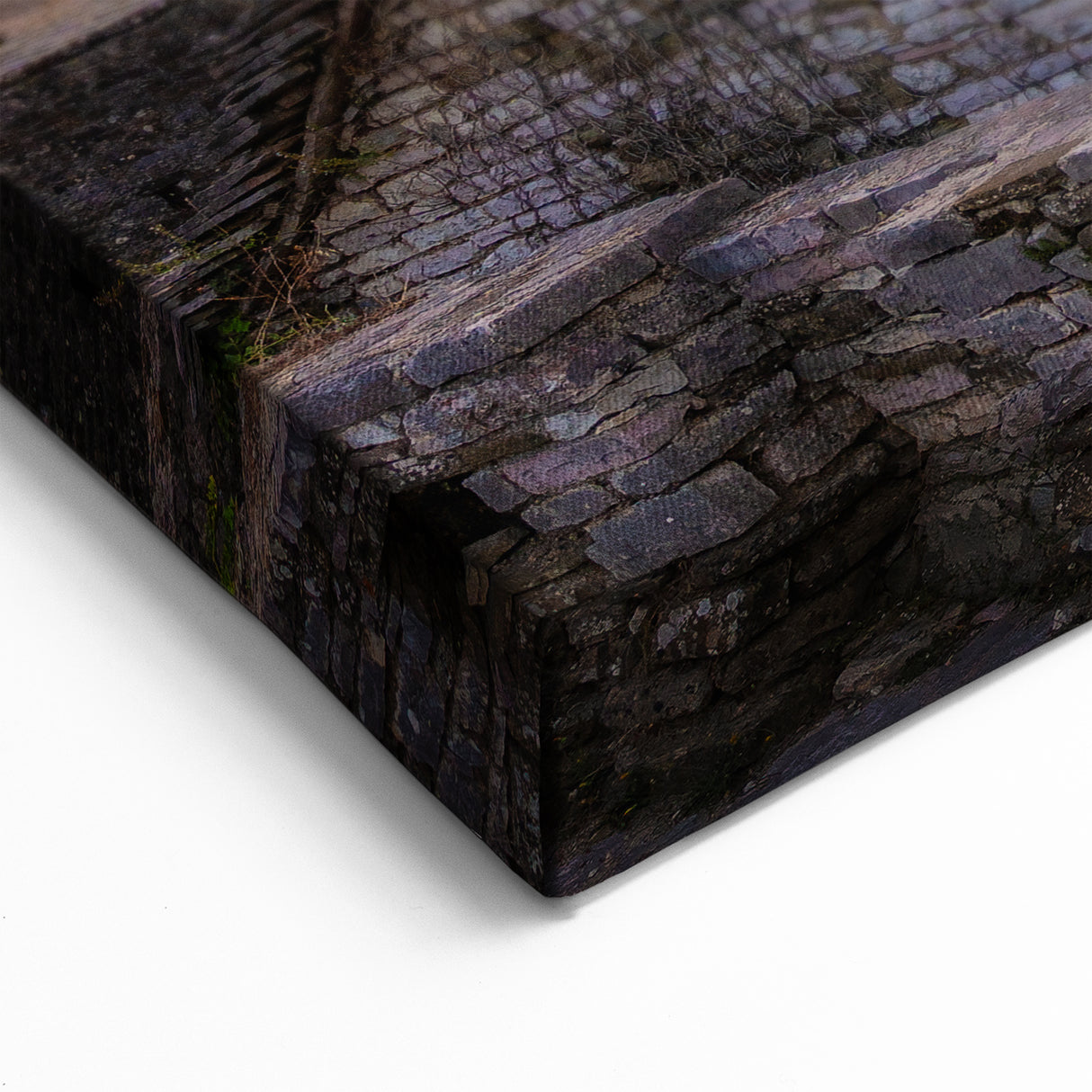 Albanian Culture Decor - Historic Clock Tower at Sunset Wall Art