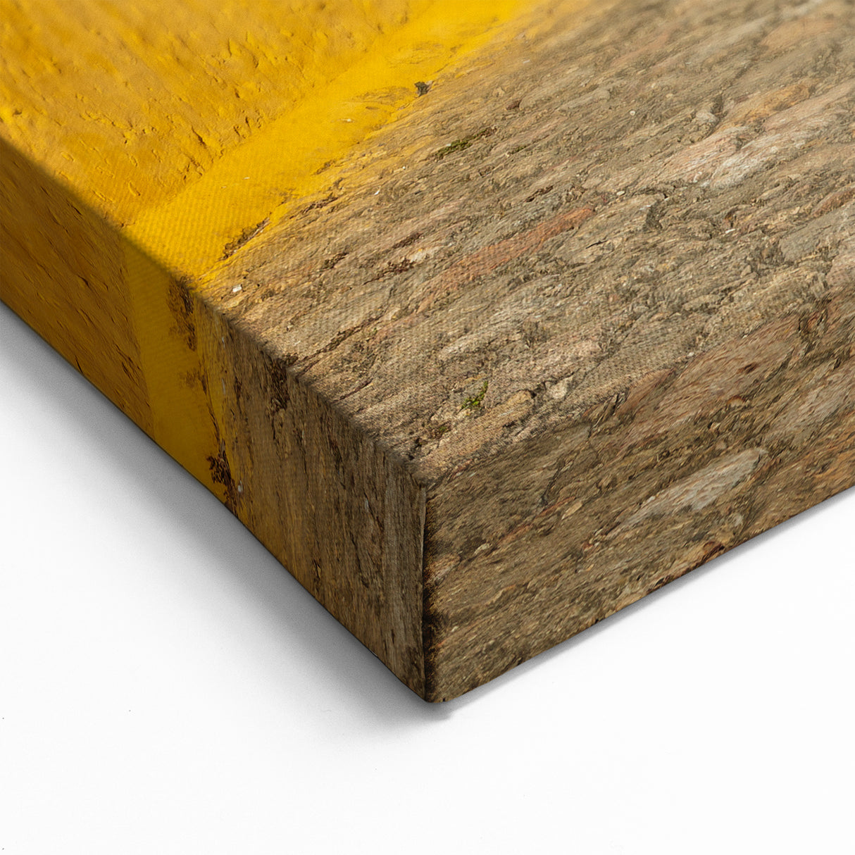 Yucatan Canvas Art - Vibrant Yellow Colonial Architecture in Scenic Mexico