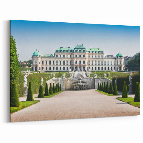 Austria Wall Art - Stunning Vienna Belvedere Palace Photography Print