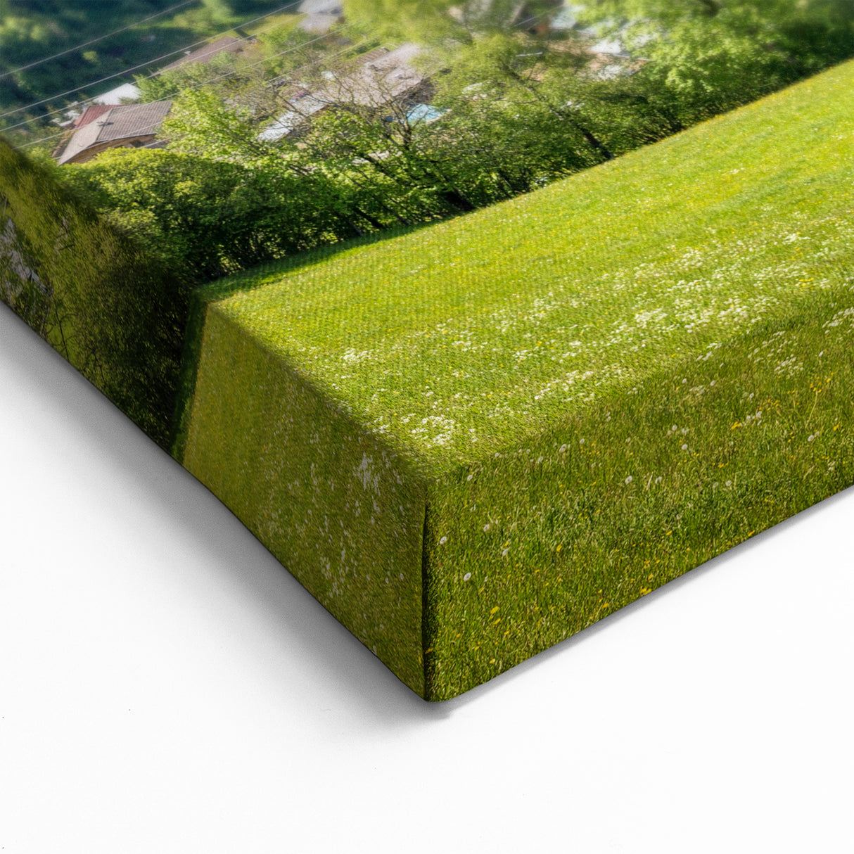 Austrian Alps Artwork - Stunning Alpine Lake and Mountain View Print