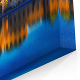 Austria Wall Art - Majestic Belvedere Palace with Reflections at Dusk