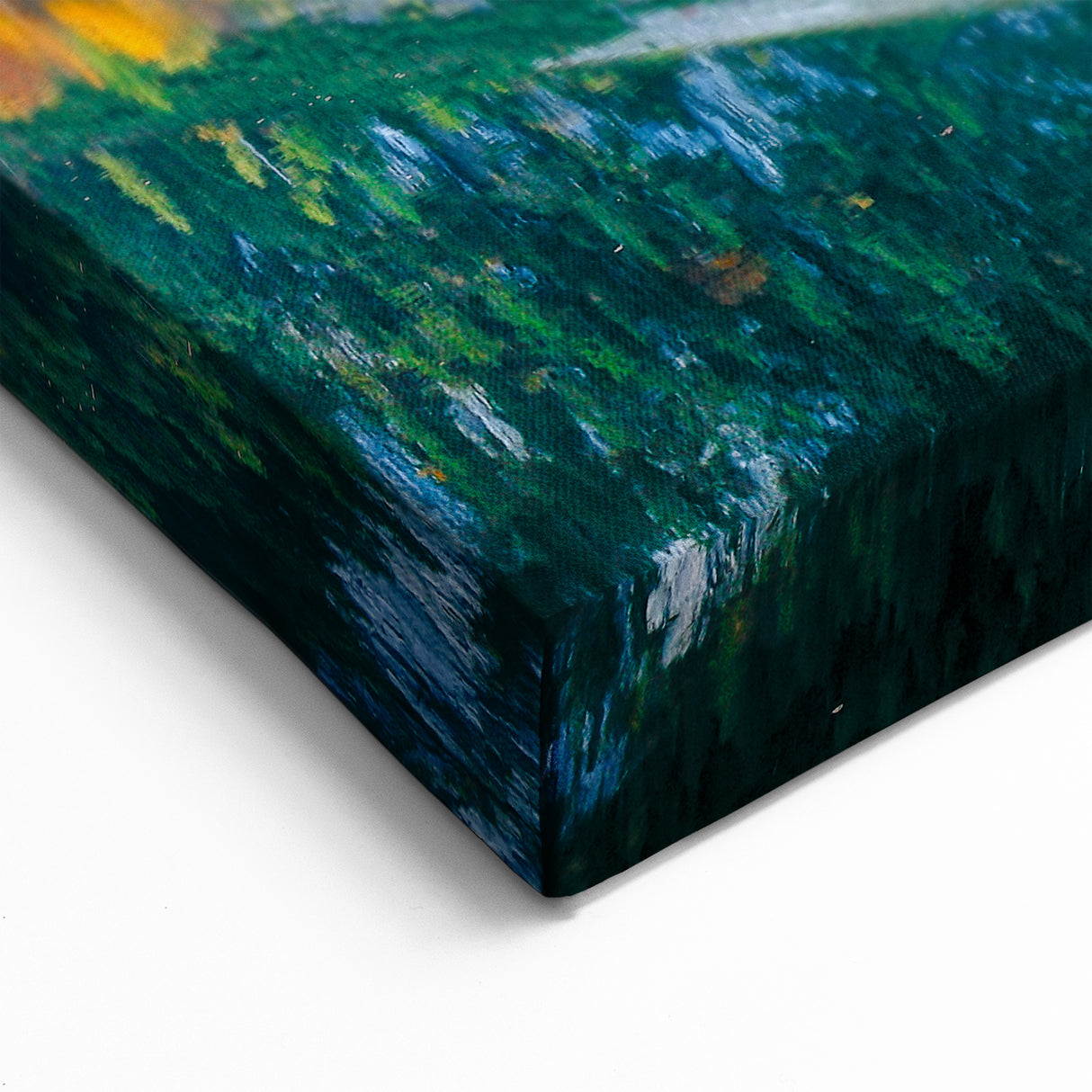 Austrian Alps Artwork - Vibrant Autumn Alpine Lake and Mountain Reflections