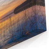 Serene Sunset Over Lake – Saskatchewan Wall Art, Scenic Landscape Prints