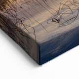 Serene Sunset Over Lake – Saskatchewan Wall Art, Scenic Landscape Prints