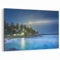 Sri Lanka Wall Art – Serene Lighthouse by the Coast on Canvas
