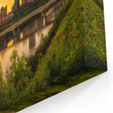 Golden Sunset Cityscape – Saskatchewan Wall Art, Scenic Urban Prints