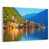 Austria Photography Art - Scenic Austria Prints of Hallstatt Village