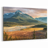 Mountain Valley Serenity – Saskatchewan Wall Art, Scenic Landscape Prints