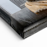 Sri Lanka Photography Prints - Twin Buddha Statues with Cityscape