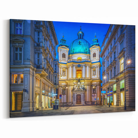 Vienna Wall Decor - Austria Photography Art of St. Peter's Church