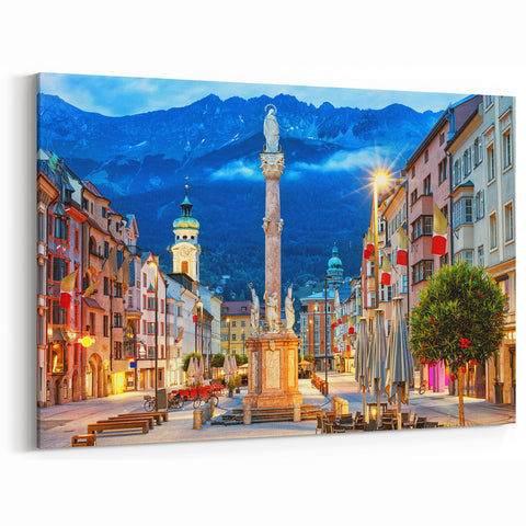 Scenic Austria Prints - Austrian Landscape Art of Innsbruck City