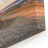 Golden Sunrise Over Hills – Scenic Saskatchewan Landscape Wall Art