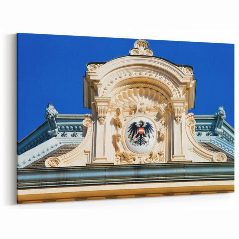 Vienna Wall Decor - Austria Wall Art of Historic Imperial Crest