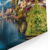 Austrian Landscape Art - Scenic Austria Prints of Hallstatt Village
