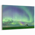 Northern Lights Over Prairie – Scenic Saskatchewan Wall Art