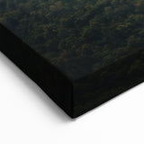 Sri Lanka Landscape Art - Sigiriya Rock at Sunset Canvas Print