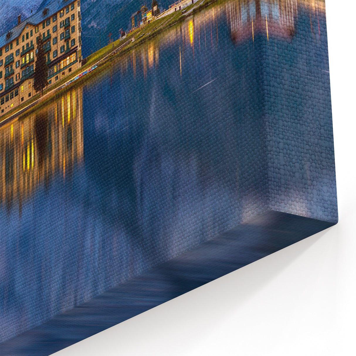 Austria Photography Art - Scenic Austria Prints of Alpine Hotel Reflection