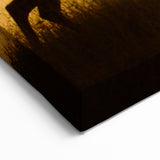 Deer Silhouette at Sunset – Scenic Saskatchewan Wildlife Wall Art