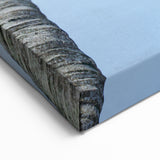 Sri Lanka Artworks - Lighthouse and Palm Trees Under Blue Sky Canvas Print