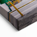 Grand Bangkok Temple Complex - Golden Hour Canvas Art