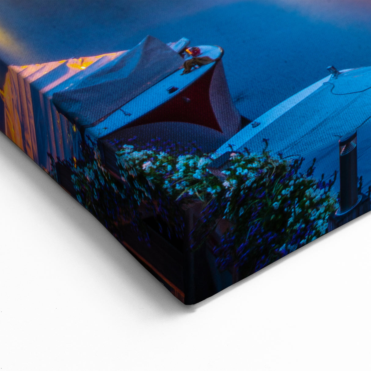 Belgian Scenery Prints - Bruges Canal Scene Belgium Canvas Art