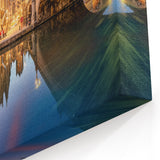 Belgium Travel Art - Ghent City Reflections Belgium Canvas Art