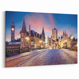 Belgian Landscape Photography - St. Michael's Bridge Ghent Wall Art