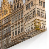 Historic Belgium Art Prints - Antwerp Guildhalls Belgium Wall Art