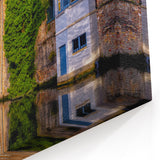 Belgium Wall Art – Scenic Bruges Canal and Historic Architecture