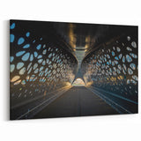 Belgian Landscape Photography – Modern Architectural Tunnel Art