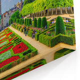 Belgium Wall Art – Mont des Arts Garden and Brussels Cityscape