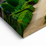 Belgium Wall Art – Mont des Arts Garden and Brussels Cityscape