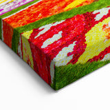 Belgium Canvas Art – Grand Place Flower Carpet in Brussels