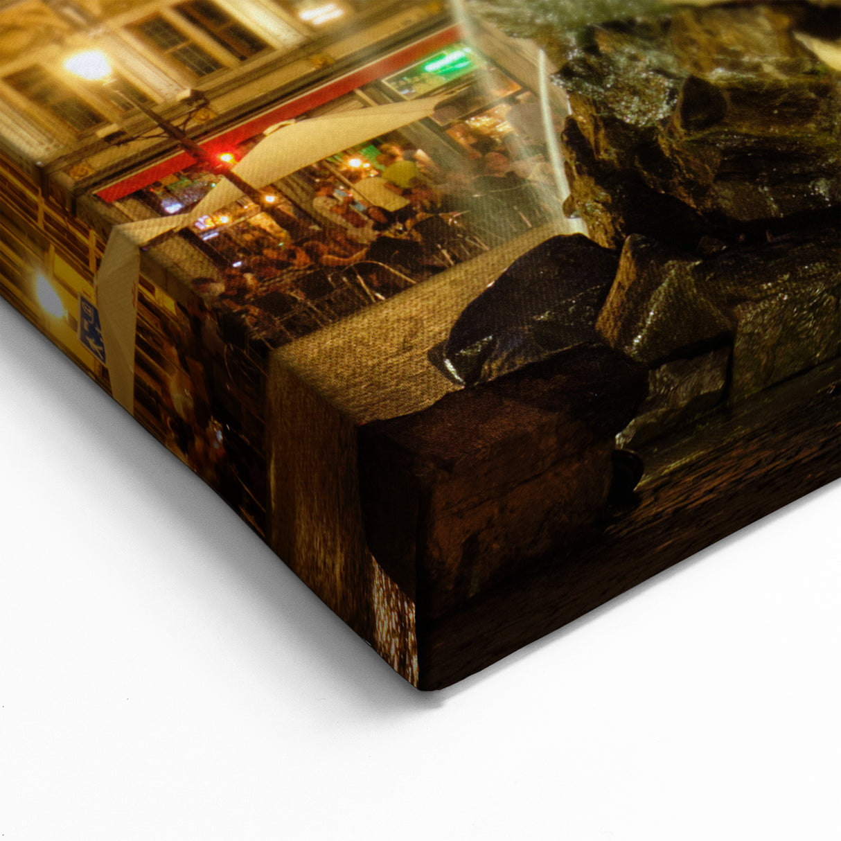 Belgium Travel Art – Antwerp's Brabo Fountain and Historic Square