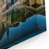 Belgian Scenery Prints – Dinant Citadel and Meuse River Reflections