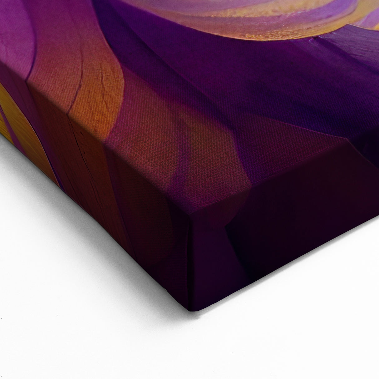 Vibrant Purple Leaf Wall Art: Elegant Botanical Leaf Canvas Prints