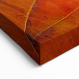 Autumn Leaf Wall Art: Vibrant Multicolor Botanical Leaf Canvas Prints