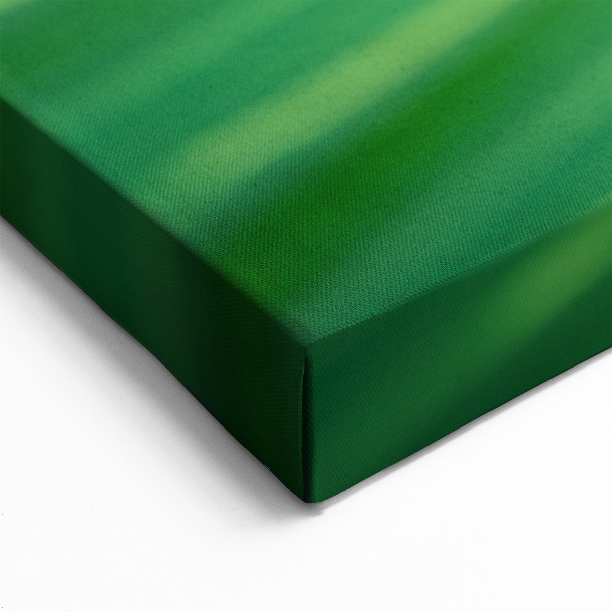 Green Leaf Wall Art: Radiant Botanical Leaf Canvas Print for Home Decor