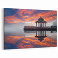 Taiwan Pavilion at Sunset Reflection - Taiwan Nature Wall Art Print