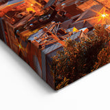 Sunset Over Jiufen Town - Taiwan Scenic View Wall Art Print