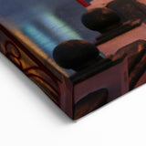 Taiwan Lantern Festival Bridge at Night - Taiwan Culture Wall Art Print