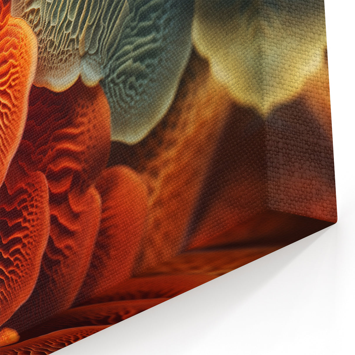 Abstract Multicolor Wall Art: Vibrant Nature-Inspired Canvas Prints