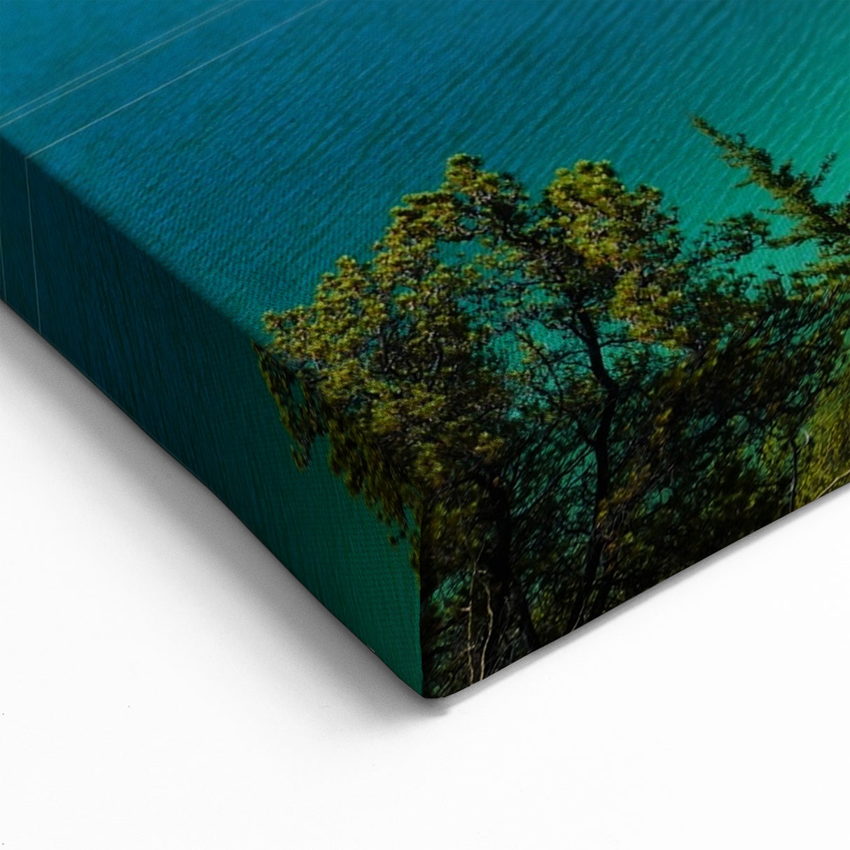 Emerald Waters of Yukon - Pristine Lake Canvas