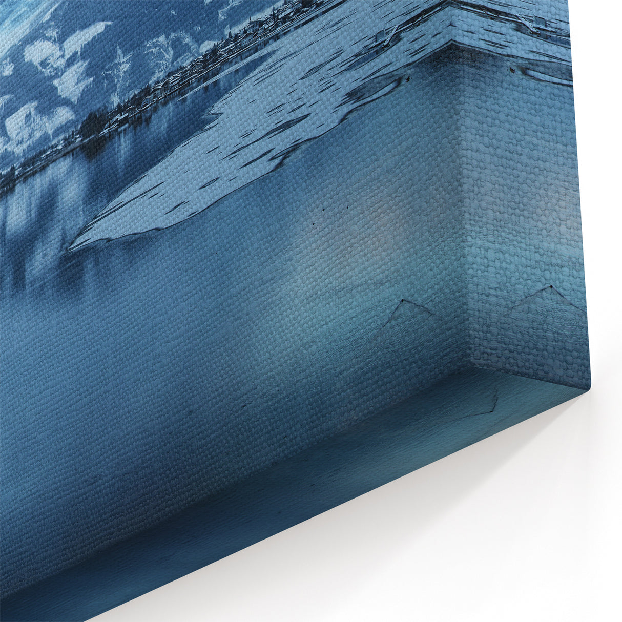 Moonlit Serenity - Yukon Lake Night Canvas