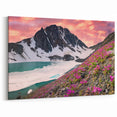 Alpine Serenade - Yukon Glacial Lake Canvas